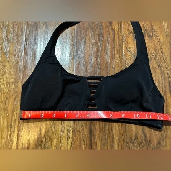 PINK Black Bikini Top S - Picture 4 of 5